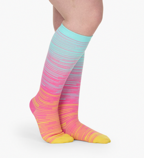 Stepise™ Stripes Compression Socks